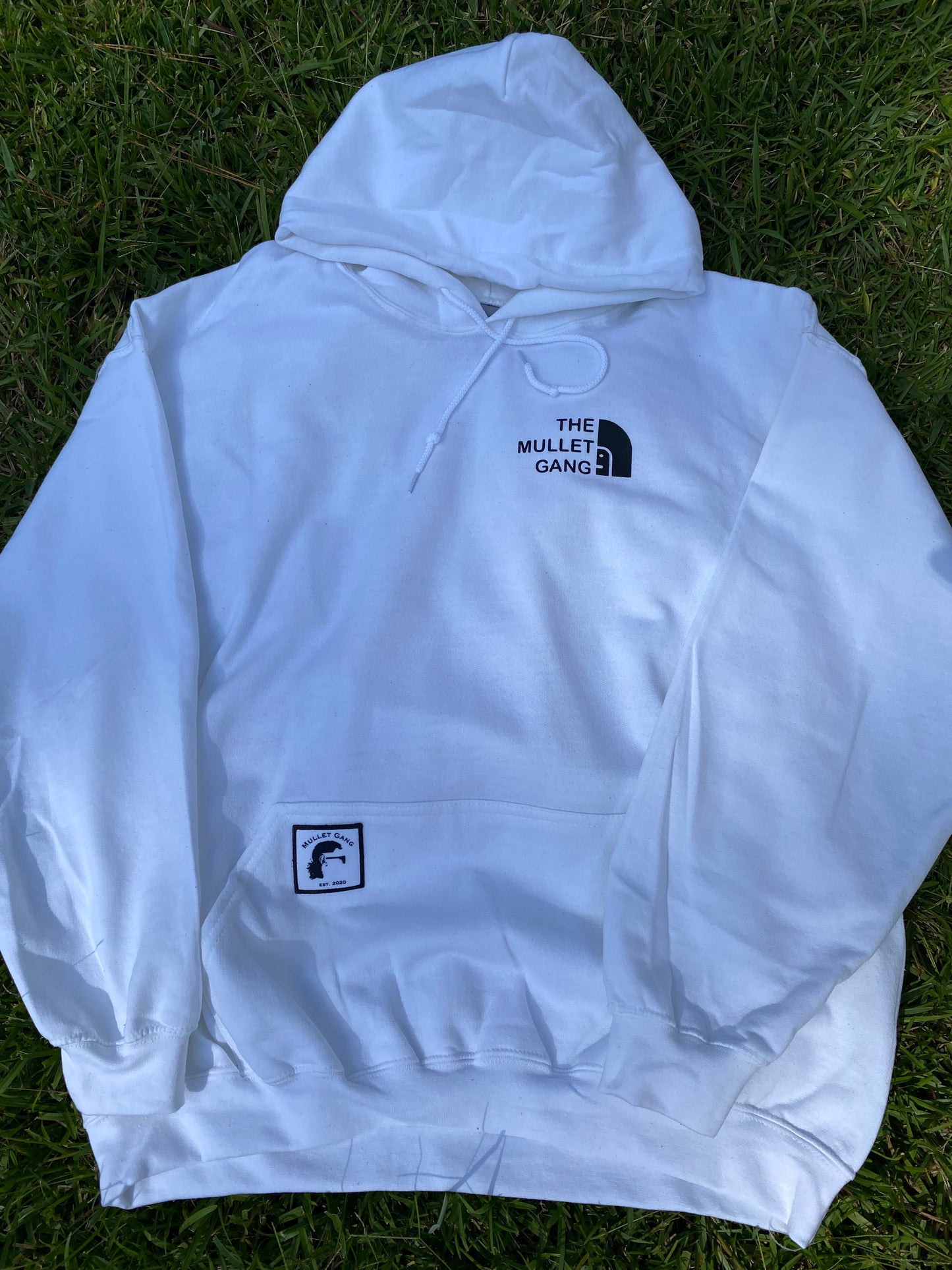 MG patched pocket Hoodie